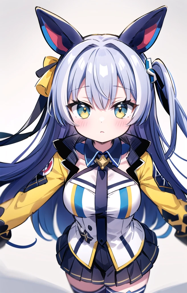 ((masterpiece,Highest quality)),
(figure),sketch,
One girl, Machikanetanhoiza (umamusume), Animal ears, Horse's ears, Horse Girl, tail, alone, horse tail, Have, barefoot, hair ornaments, Brown Hair, Hair Clip, White Background, Yellow Eyes, View your viewers, Open your mouth, Medium chest,