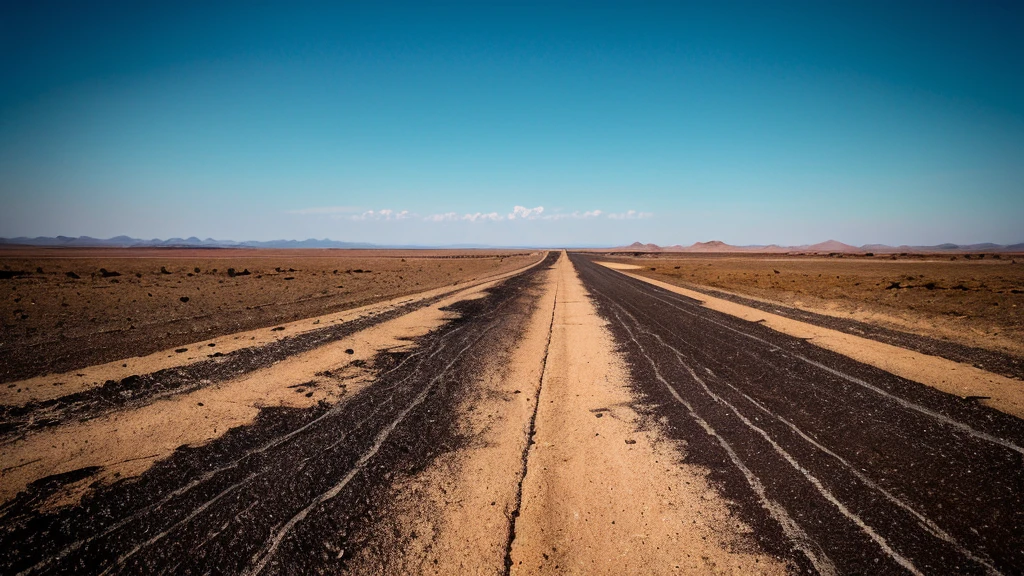 A scorched horizon, where flames dance across a desolate wasteland. The seared earth blurs the line between dream and reality. Your eyes drawn to the spectacle of infernal dance