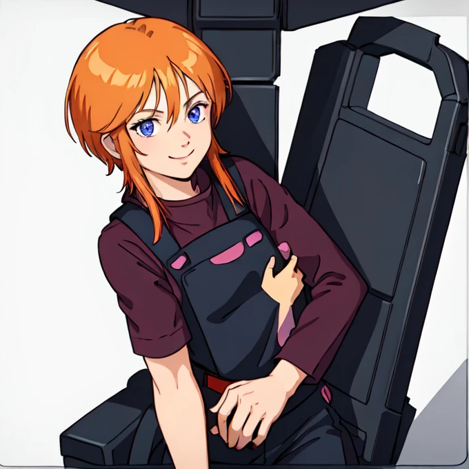 masterpiece,high quality,2 people,cockpit,
Ad Base,2 people,cockpit,
L People,1 truck,
short hair,Orange Hair,bangs,short hair with long locks,Side Lock,Hair between the eyes,blue eyes,
Overalls,Black vest,Pink triangle button,Dark red shirt,Short sleeve,
smile,hug,View your viewers,
ADDCOL,2 people,cockpit,
Prespace Pilot Suit,1,
short hair,Orange Hair,bangs,short hair with long locks,Side Lock,Hair between the eyes,blue eyes,
Black Space Pilot Suit,
smile,hug,View your viewers,