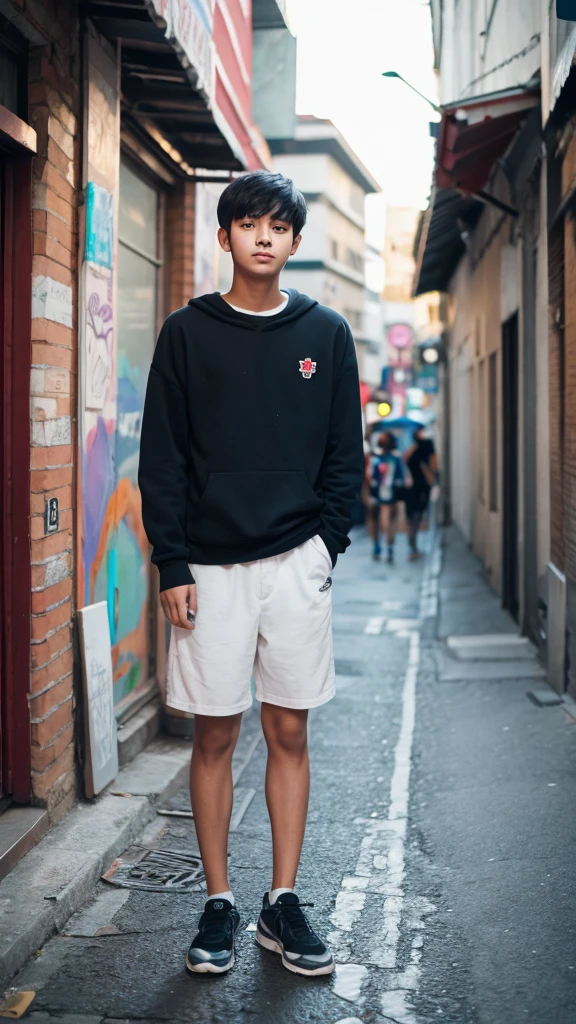 ：Male Age：Age 19 Occupation：University student and street artist