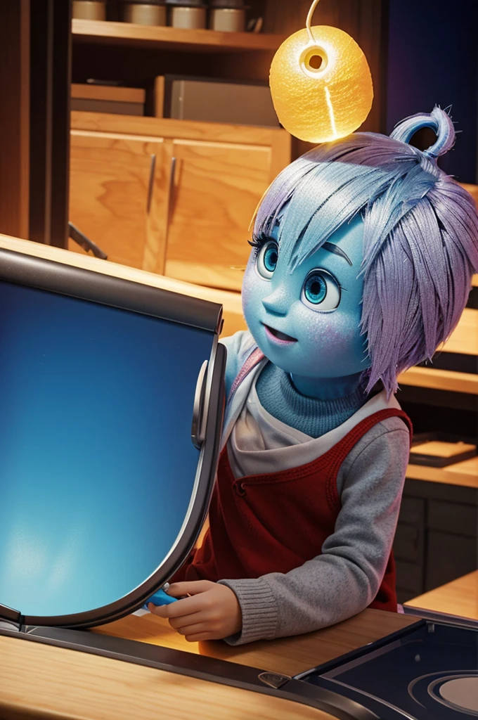 riley_Andersen (inside out), ((No deformation or mixing of objects)), ((High Definition)), ((Detailed touches)).