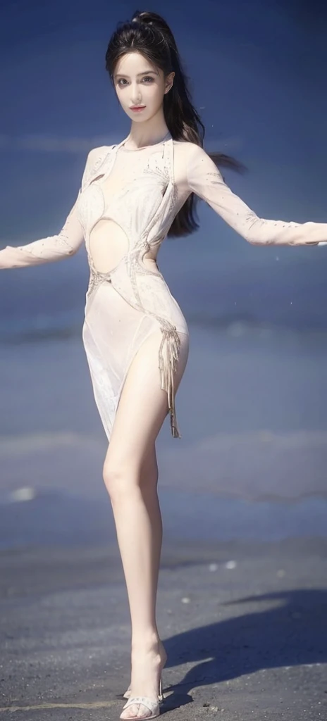 A very beautiful skinny princess naked with very thin arms ,very thin long skinny legs and very thin waist and very very huge breast (very big) (whiten skin )(show full body from head to foot) (detailed ) (masterpiece) (facial features) beutiful red lips wearing jewelry and hair pin