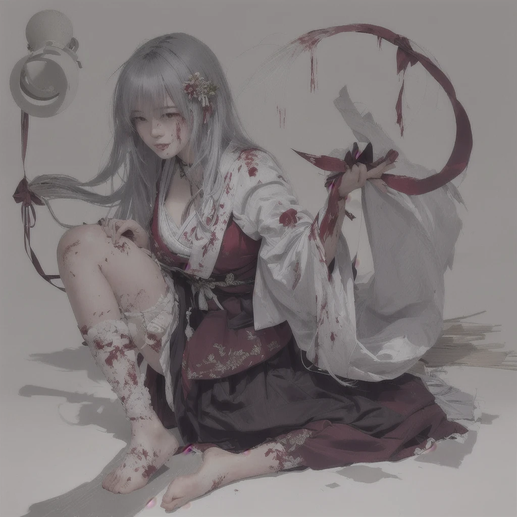 Anime-style illustration of a woman with blood on her face and legs, Bloodstained + Concept Art, gapmoe Yandere grimdark, Devil Anime Girl, Yandere intricate, gapmoe Yandere, Yandere, Anime Monster Girl, Zerochan Art, by Shimo, digital art on pixiv, Pale woman covered in blood, Devil Girl, pixiv 1. Scenery and Cityscape in the Early Meiji Era
After the Meiji Restoration, Japan underwent rapid modernization and civilization. Consequently, many changes and reforms occurred. Below is a detailed explanation of the scenery, appearance of the poor, occupations, and cityscapes in the early Meiji period (1868 to the early 1880s).
2. Appearance of the Poor
Life for the impoverished and lower classes remained harsh. In particular, in urban areas, people migrated from rural areas or unemployed artisans gathered, intensifying competition in the labor market. Many of them struggled with poverty, often residing in slums or around temples.
3. Occupations
Meiji early Japan witnessed a diversification of occupations. Traditional agriculture and handicrafts were accompanied by the rise of modern industry and commerce. Particularly in urban areas, factory workers, shop clerks, and transporters increased, giving rise to new professions. However, many in these occupations endured harsh working conditions.
4. Influence of Civilization and Enlightenment
During the Meiji era, Western cultural influences spread rapidly. Changes in clothing, dietary habits, and the proliferation of Western-style architecture advanced, especially in urban areas. Conversely, this development posed a threat to traditional culture and lifestyles, resulting in societal upheaval and adaptation challenges.
5. Social Change and Policy Influence
While promoting modernization policies, the government also addressed poverty and social issues. Legislation for labor protection and charitable activities to aid the poor were implemented. Nevertheless, living conditions for the impoverished scarcely improved.
The early Meiji period marked a rapid transformation in Japan, with complex social landscapes involving challenges faced by the