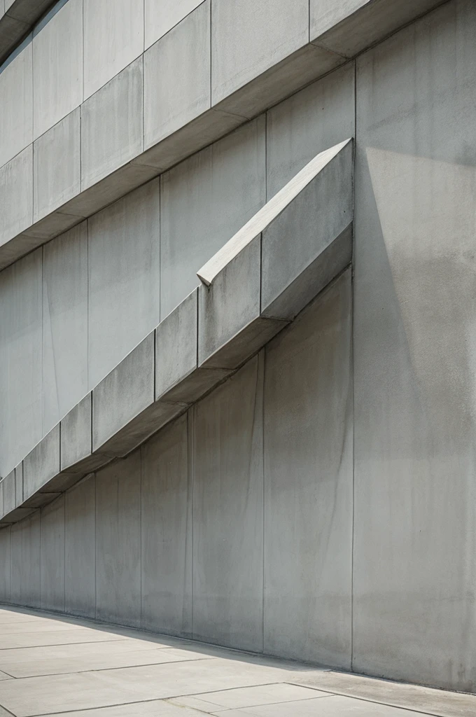 Cement designs on walls