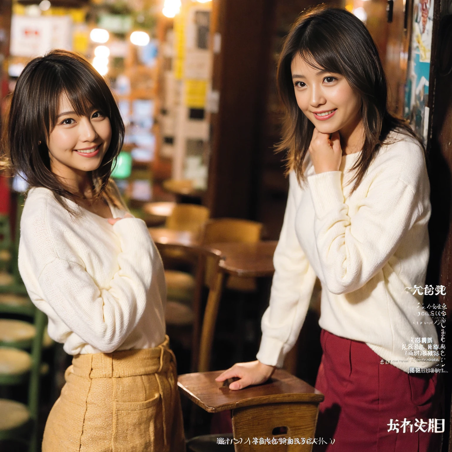 ((Highest quality、8K、masterpiece:1.3))、cute、slimカップル、modelカップル、actress男優、(Realistic, Intricate details:1.2), full-course dinner、Wine Party、Amazing view of the sunset sky and clouds、A bright smile、short hair,Bright Face、 (Age 37), age 34, red wine 、Appetizers、Italian food、Wine bottle、Champagne、sparkling wine、Two beauties、Brown Hair、Shortcuts、Long sleeve shirt、dress、Beautiful woman 1, (slimな顔), (The body is slim), (Brown Hair), (Shortcuts), cheeks turn a little red,Attractive beauty、restaurant, In a prominent place (From the waist up) Nova Frog Style, actress, model, Upper Body, White wine, slim, wine glass, 中央に置かれたwine glass, smile, (smile: 1.15), Beautiful fine grain, Depth f/2,saturation, High Contrast, Strong light and shadow,Moist Body:1.5、3D texture、Delicate eyes、Brown Hair、The hair is very shiny、