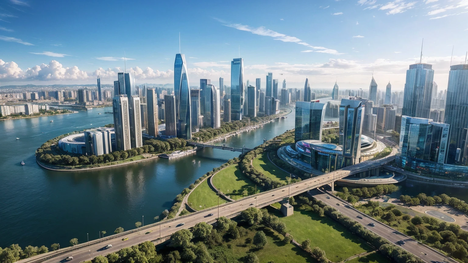 (Best quality,4K,8K,A high resolution,Masterpiece:1.2),Ultra-detailed,(Realistic,Photorealistic,photo-realistic:1.37),Futuristic floating city,Futuristic technology,Huge urban high-tech tablet platform,Airship,Floating in the sky,Futuristic city,Small airships around,High-tech hemispherical platform,Colorful lights,Advanced architecture,modernn architecture,skyscrapper,Access the cloud,Scenic beauty,view over city,Impressive design,Blend seamlessly with nature,energetic and vibrant atmosphere,Futuristic transportation system,Parking is suspended,Transparent path,Lush greenery,Sky gardens,cascading waterfalls,Magnificent skyline,reflections on the water,Sparkling river,Architectural innovation,futuristic skyscrapers,Transparent dome,The shape of the building is unusual,Elevated walkway,Impressive skyline,Glowing lights,Futuristic technology,Minimalist design,Scenic spots,Panoramic view,Cloud Piercing Tower,Vibrant colors,epic sunrise,epic sunset,Dazzling light display,magical ambiance,The future city,Urban Utopia,LuxuryLifestyle,Innovative energy,sustainable development,Smart city technology,Advanced infrastructure,Tranquil atmosphere,Nature and technology live in harmony,Awesome cityscape,Unprecedented urban planning,Architecture connects seamlessly with nature,High-tech metropolis,A cutting-edge engineering marvel,The future of urban living,Visionary architectural concept,Energy-efficient buildings,Harmony with the environment,A city floating above the clouds,Utopian dreams become reality,The possibilities are endless,State-of-the-art transportation network,Green energy integration,Innovative materials,Impressive holographic display,Advanced communication system,Breathtaking aerial view,Quiet and peaceful environment,Modernist aesthetics,Ethereal beauty