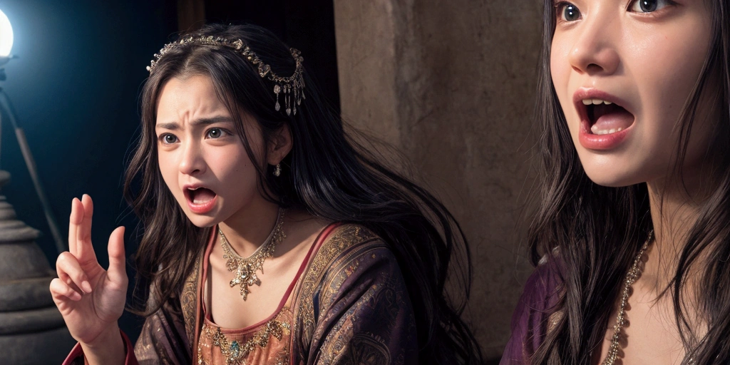 Surprised expression