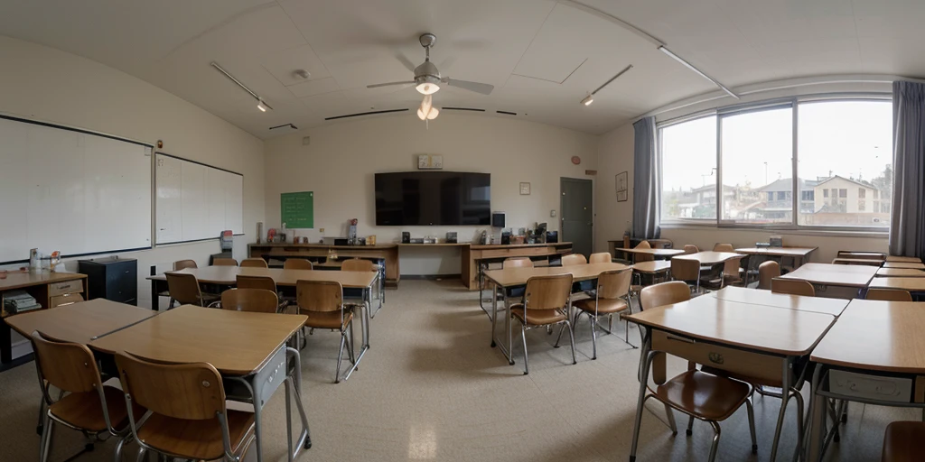 ((photo)), ((real)), classroom,360° Images,equirectangular, ASİAN
