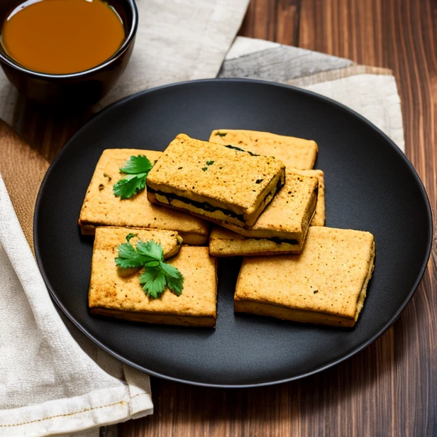 Flat Tofu Cookie 