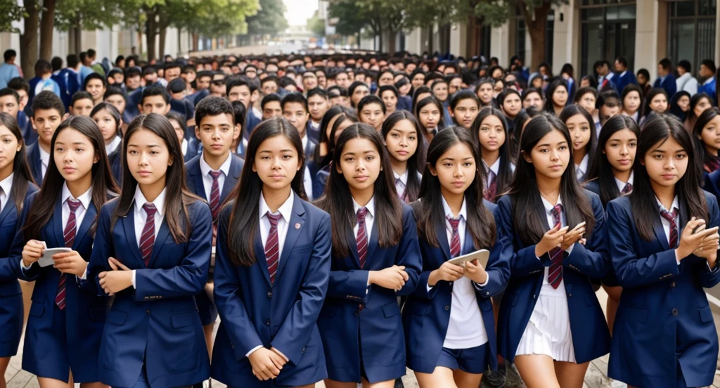 Number of students is 1000 more than