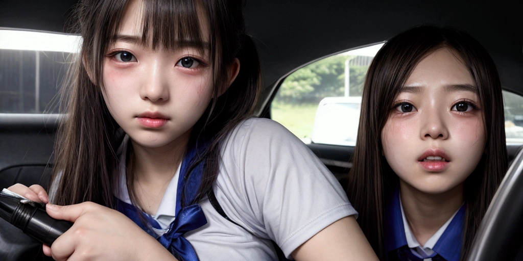 Sweaty high school girl、Sparkling