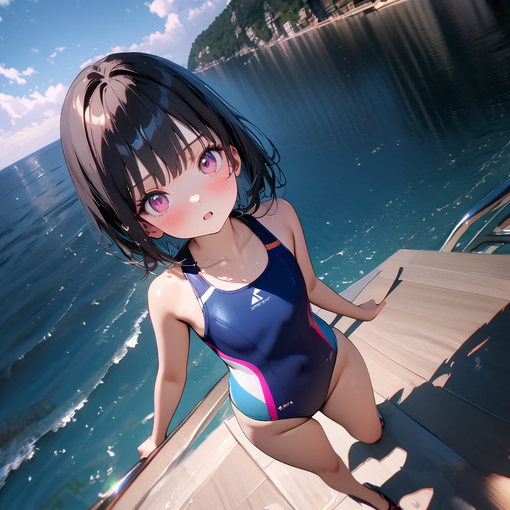 (Girls in swimsuits:1.5), break ,background\(Very beautiful sea\), break ,quality\(8K,非常に精細なCGユニットのwallpaper, masterpiece,High resolution,top-quality,top-quality real texture skin,Surreal,Increase the resolution,RAW Photos,最高quality,Very detailed,wallpaper,Cinema Lighting,Ray-tracing,Golden Ratio\),Dynamic Angle