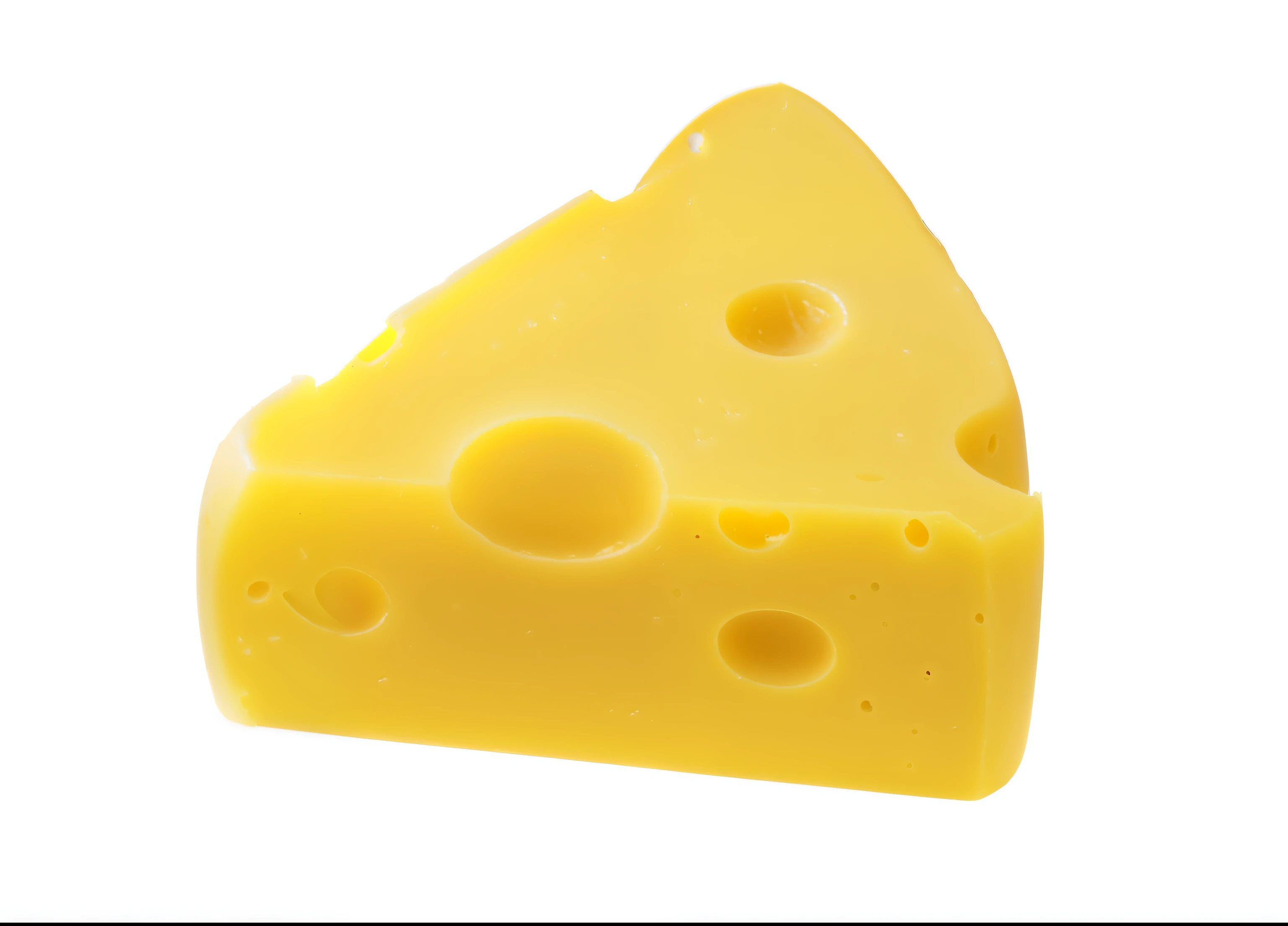 A piece of cheese、Very smooth、Add some highlights、Oil shiny、
