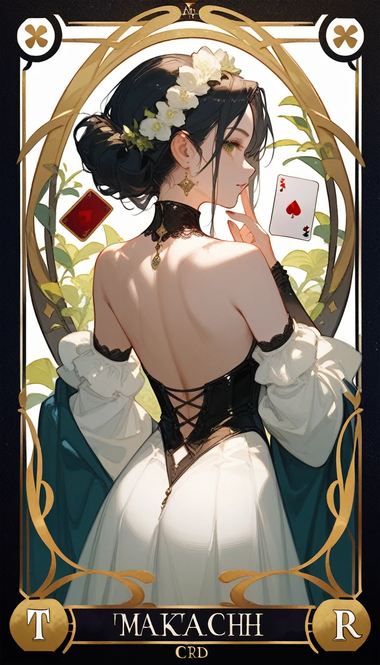 Back of the Manchi card,Card cover,Tarot,