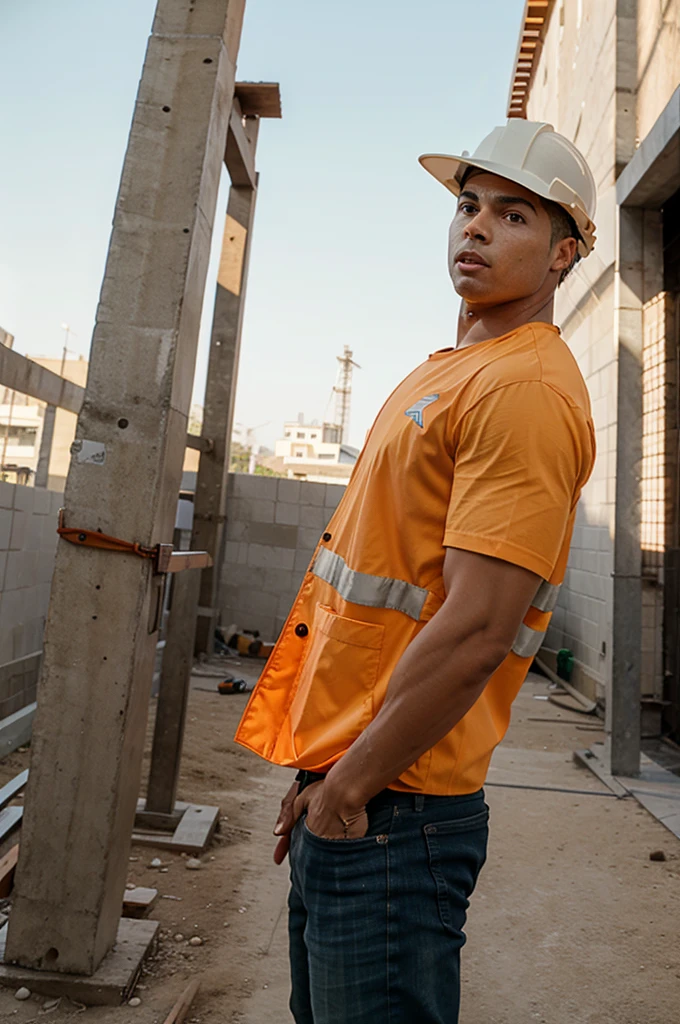 Ronaldo is a construction worker