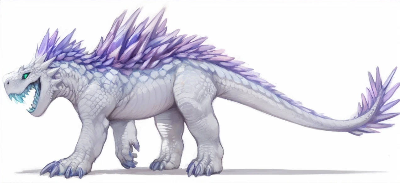 solo, alone, 8k, fine details, (ultra detailed), a beautiful and detailed full size portrait of a female anthro Shimo, ((detailed white scales)),((blue crystal spiked back)), blue eyes, bedroom eyes, curvy figure, green sclera, slit pupils, wide body, voluptuous, High Dynamic Range, cinematic shot, detailed eyes, big body goddess, kenket, Ross Tran,ruan jia, vip, trending on artstation,foxovh, cenematic lighting, big breaths, big breaths, big , big , big butt, looking at viewer, (((business outfit)) full body, ((free arms)), front view, standing, office room, empty room, detailed background,