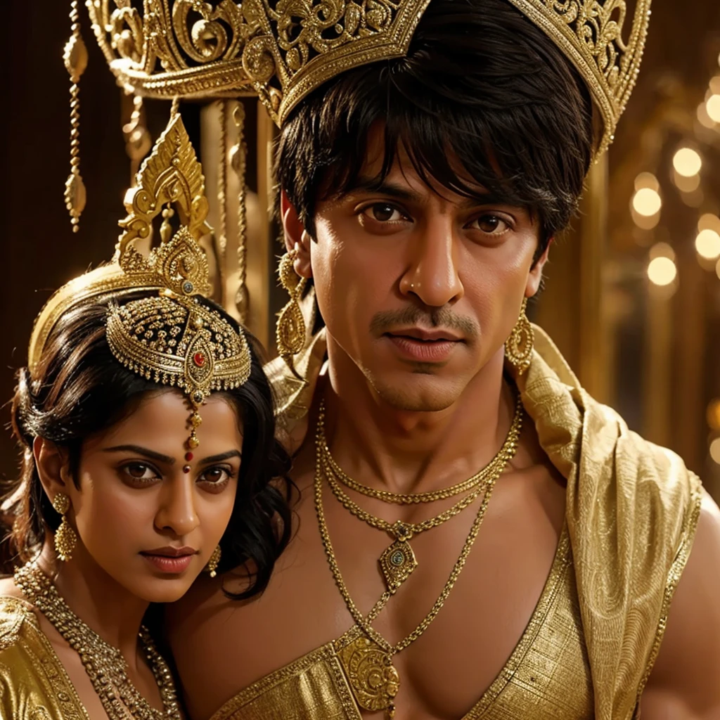 Sharukh Khan as lord Krishna 