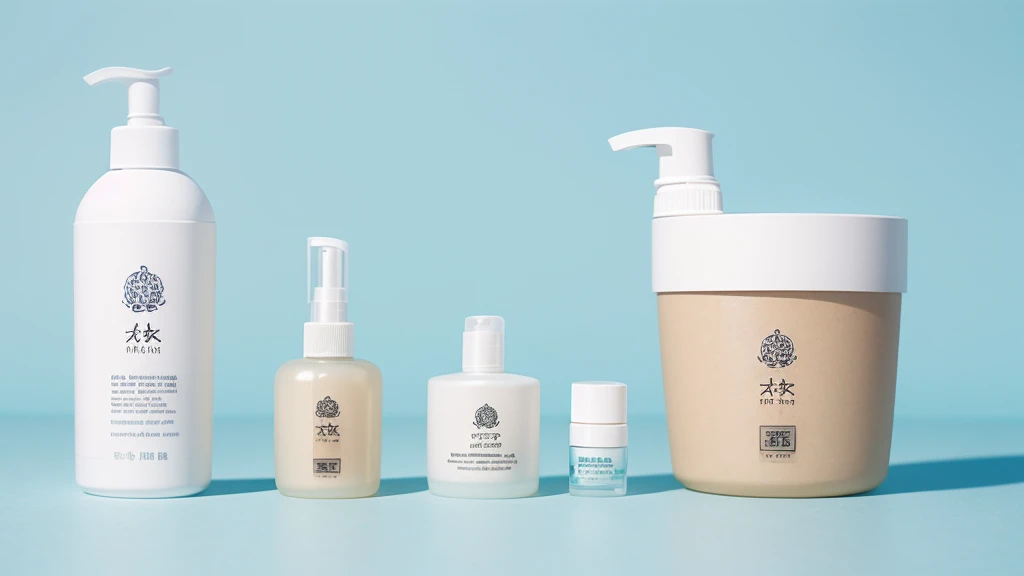 Create a WeChat public account homepage image,The theme is《Skin Care Wars:Your skin needs more than just "TuTuLe"》,Skin care order,Cleansing Moisturizing Sunscreen,Introducing the new skincare products,Simple light blue background,No real people appear in the pictures,Just insert the image of the Zhan Yan skincare products,Humorous and interesting,Eye-catching