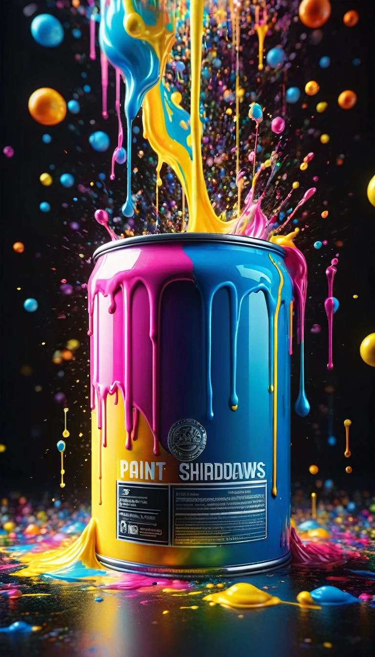 (a paint can dripping paint,paint splash,apartment interior,tyndall effect,photorealistic,cinematic lighting,high contrast,dramatic lighting,moody atmosphere,hyper detailed,4k,8k,highres,masterpiece:1.2,ultra-detailed,realistic,photo-realistic:1.37,intricate details,volumetric lighting,cinematic composition,dynamic angle,dramatic shadows,vibrant colors,chiaroscuro,studio lighting,physically-based rendering,extreme detail description,professional,vivid colors,bokeh)