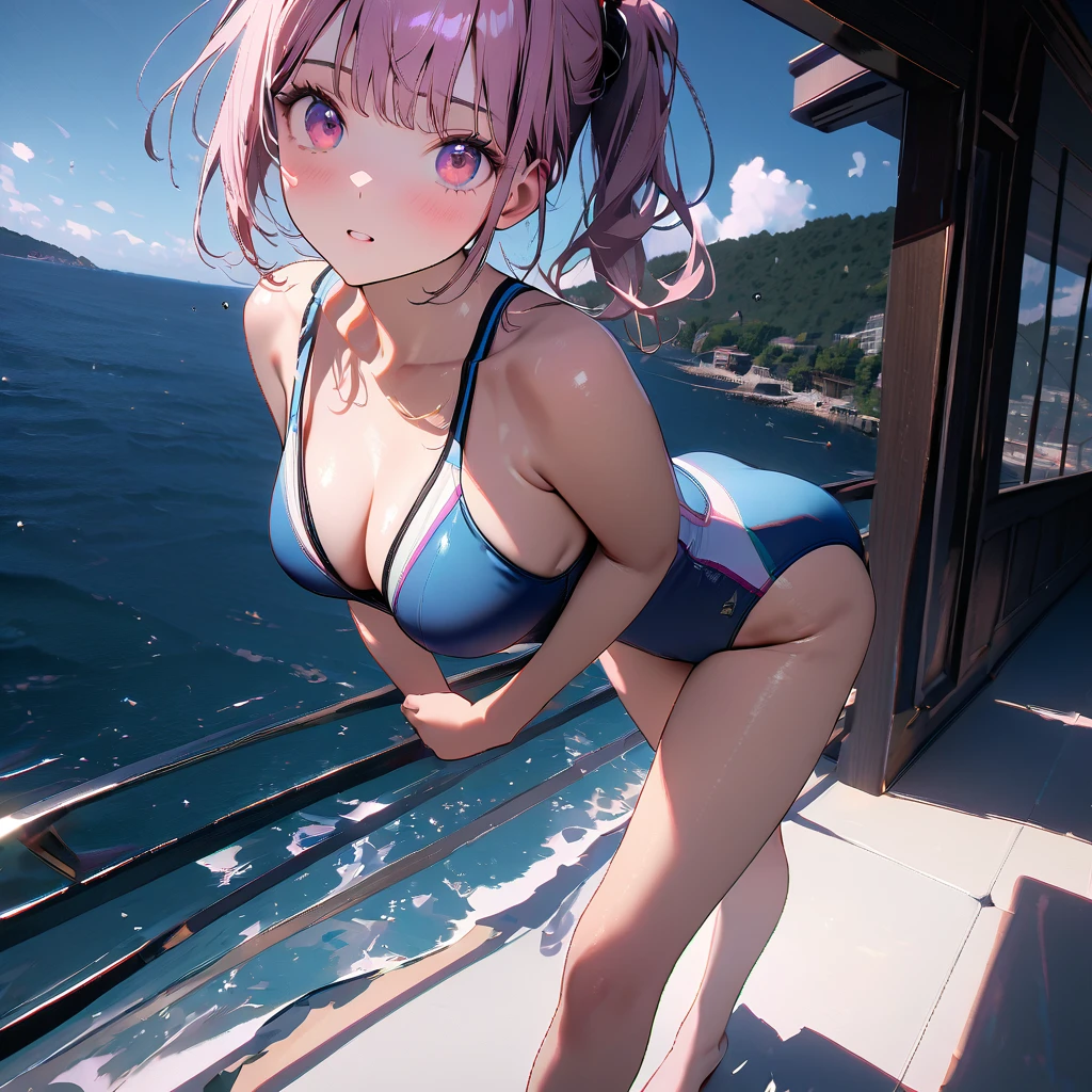 (Girls in swimsuits:1.5), break ,background\(Very beautiful sea\), break ,quality\(8K,非常に精細なCGユニットのwallpaper, masterpiece,High resolution,top-quality,top-quality real texture skin,Surreal,Increase the resolution,RAW Photos,最高quality,Very detailed,wallpaper,Cinema Lighting,Ray-tracing,Golden Ratio\),Dynamic Angle