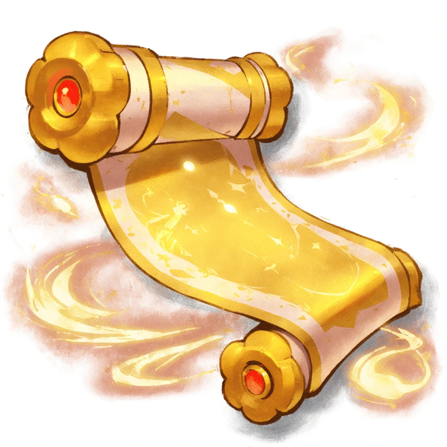 there is a g古老的reel with a red light on it, Concept Art magical highlight, Object Art, Gold Cloth, reel, holy fire spell art, Golden robe, Magic Items, Role Playing Game Items, discarded reel, Magical glowing skin, flowing golden scarf, gemini Gold Cloth, Golden Nobles, 古老的reel, Magic Items, Concept Art, Concept Art, Gold Wire, Magic Items