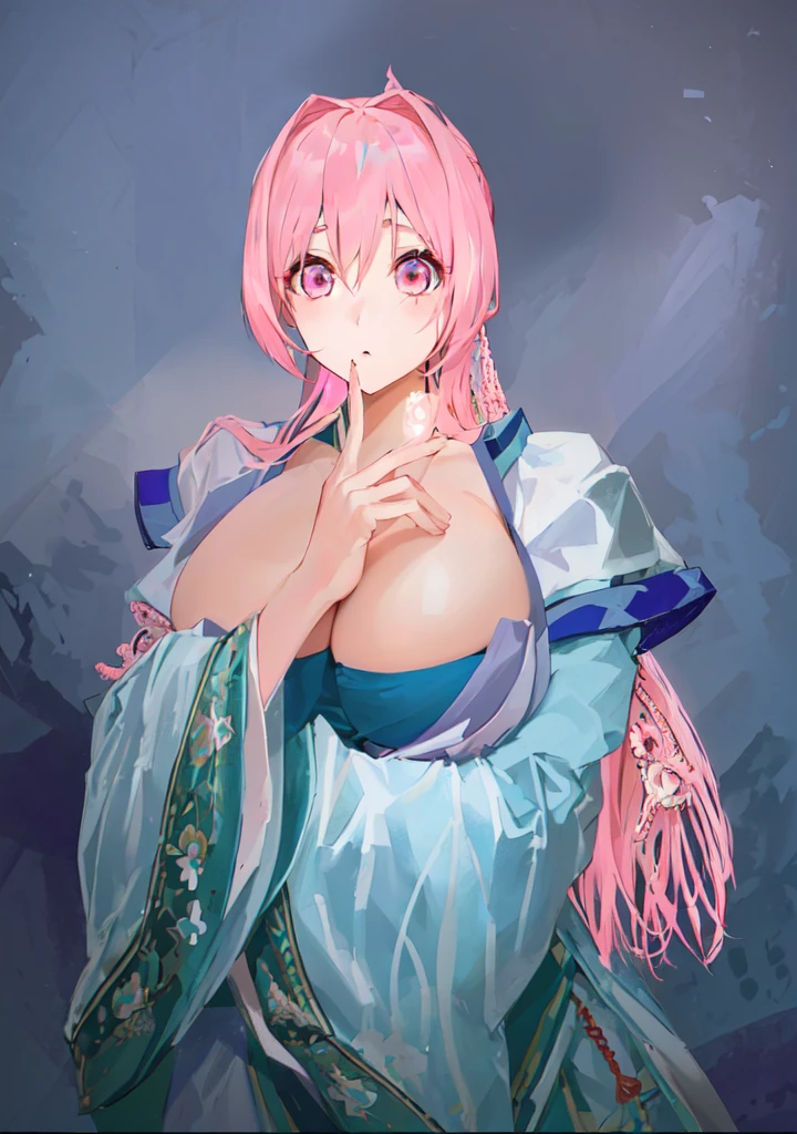 Pink Hair、Anime Girl,Pink eyes, Produced in collaboration with Anime Painter Studio, In the anime painter studio, , Sonison,超级Sonison,Celluloid,Three Kingdoms,Chinese style,antiquity,Hanfu,,Huge Breasts,Good shape,Pink ponytail,Pink long hair,Costume,包不住的Huge Breasts,Cute girl,Noble,Pink long hair,The face remains unchanged,Satomi light diamond,Blazing Horse