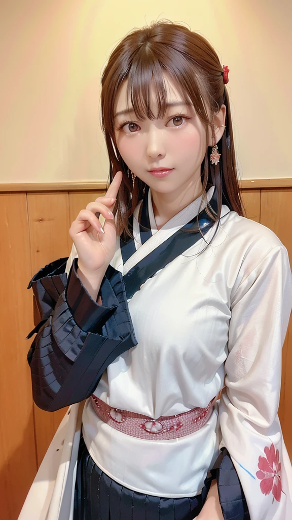 (Highest quality、8K、32k、masterpiece)、(masterpiece, Latest,Exceptional:1.2), anime, One Girl,Front hair,black_hair, 美しい8Kの目,Looking_in_audience,One person in,Are standing,((Very beautiful woman, Fuller lips, Japanese pintern kimono))、((Colorful Japanese kimono)))、(((Medium Shot)))、blunt bungs、(High resolution)、Very beautiful face and eyes、1 Girl 、Round and small face、Tight waist、delicine body、(Highest quality high detail Rich skin details)、(Highest quality、8K、Oil paints:1.2)、Very detailed、(Realistic、Realistic:1.37)、Bright colors、(((blackhair)))、(((longhair)))、(((cowboy pictures)))、((( Inside old Japanese house)))、(masterpiece, Highest quality, Highest quality, Official Art, beautifully、beautiful:1.2), (One Girl), Very detailedな,(Fractal Art:1.3),colorful,Most detailed,Sengoku period(High resolution)、Very beautiful face and eyes、1 Girl 、Round and small face、Tight waist、Delicine body、(Highest quality high detail Rich skin details)、(Highest quality、8K、Oil paints:1.2)、(Realistic、Realistic:1.37)、By Greg Rutkowski:Alphonse Mucha Ropp, pink lip