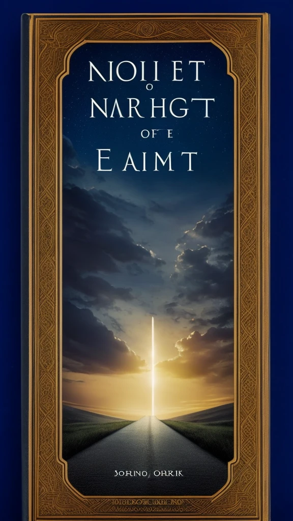 create a cover without inscriptions for the book, in the arms of the night