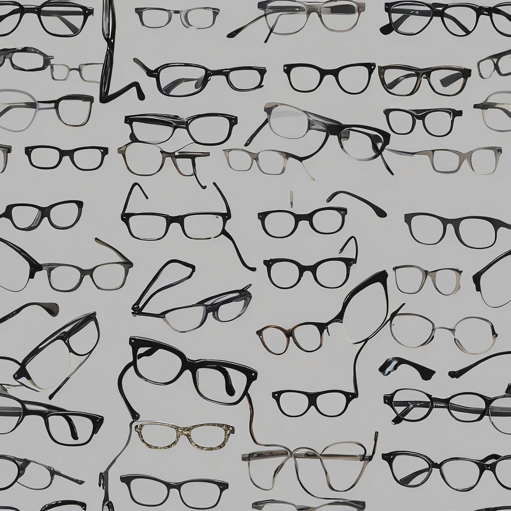 Eyeglasses wallpaper design gray backgrould