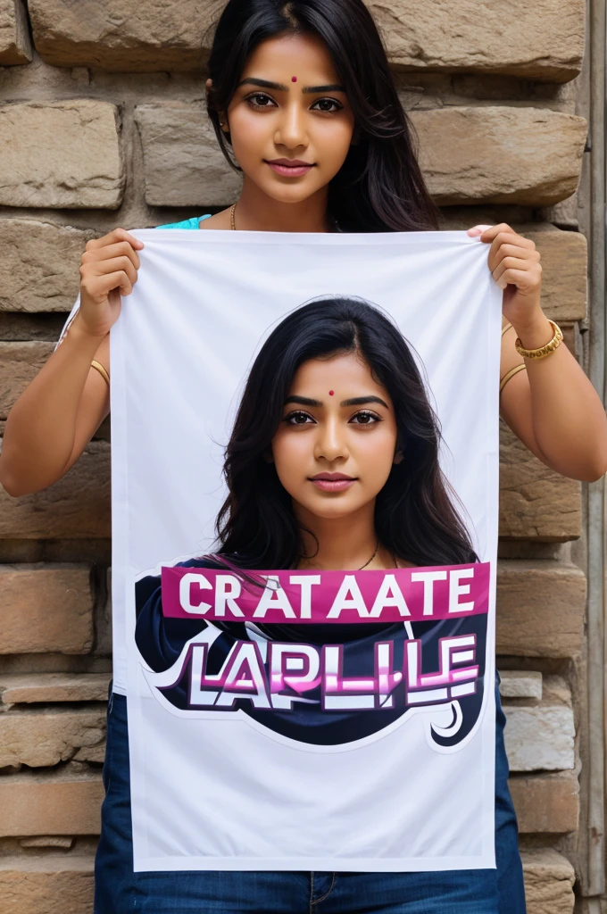 Create Ladies ब्लाउज banner sticker
