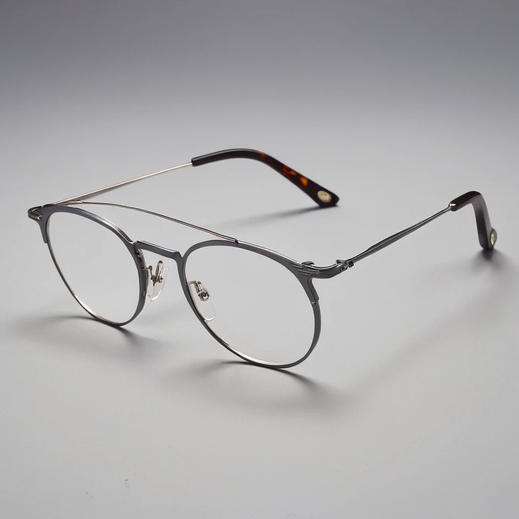 Eyeglasses  design gray backgrould titanium shadow กราฟฟิค 