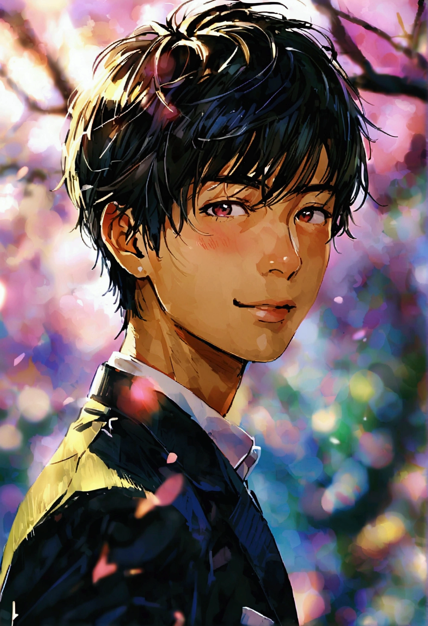 smile、Front face、youth、company employee、male、fine
