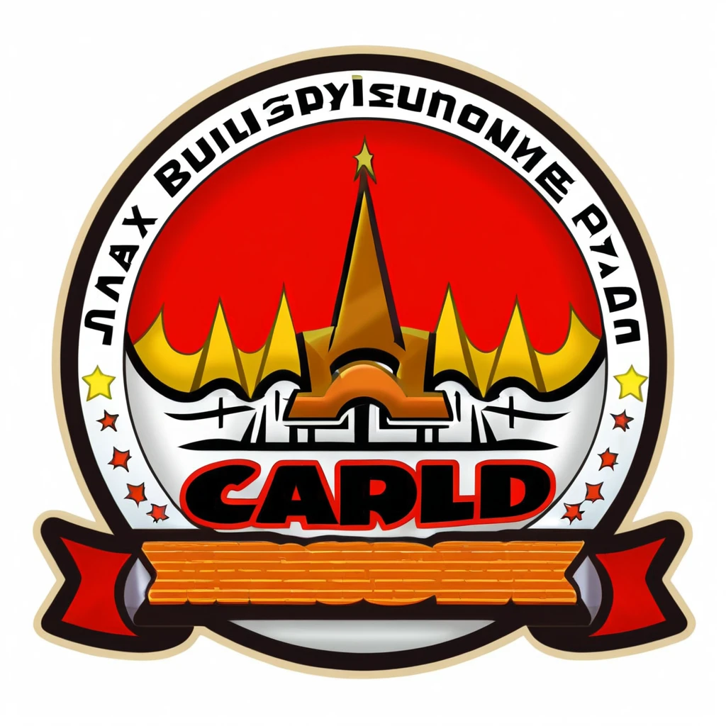 Please Create a Community LOGO,Dengan Nama Comunity Anak rantau Lampung pride 
Singkatan nya ( C.A.r.L.p ) 
Dengan Gambar Siger Lampung Dan Tambahkan Bendera Merah putih.

