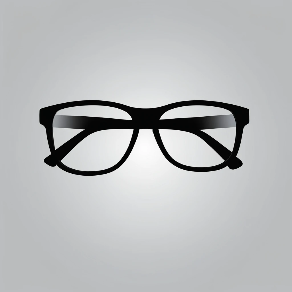 Eyeglasses design gray backgrould titanium shadow graphics logo vector eyewear print media design No need to have a picture of a person