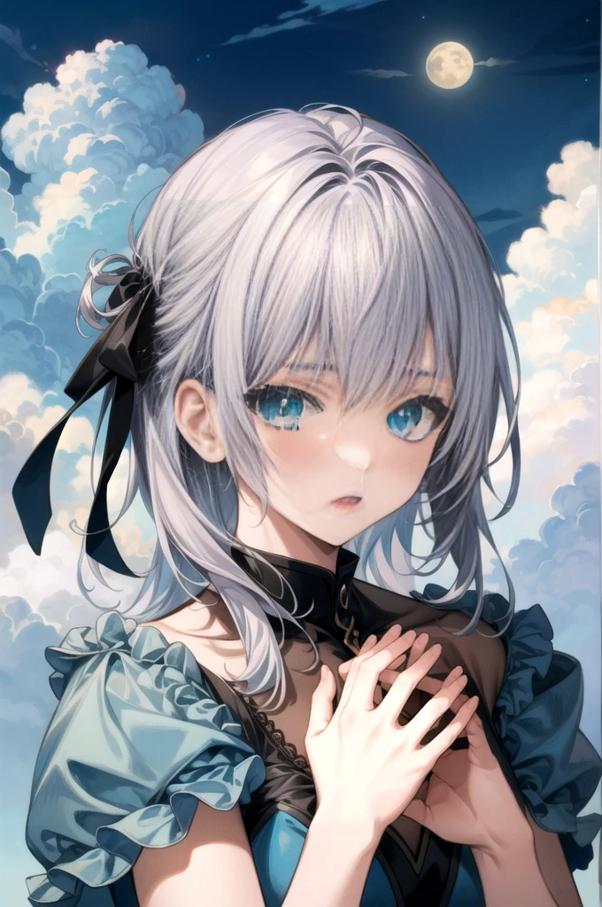 Moonlit Night、(((Soaring from the sky)))、Mercury lamp、Black feathers flutter down、ローゼンメイデンMercury lamp、masterpiece:1.2), Highest quality, High resolution, ユニティ8kwallpaper, (shape:0.8), (Fine and beautiful eyes:1.6), Highly detailed face, perfect lighting, Highly detailed CG, (perfect hands, perfect Anatomy), p, Anime Girls, Best Anime 4K, wallpaper, Detailed digital anime art, Detailed anime artwork, アートwallpaper 4k,, 8k high quality detailed art、