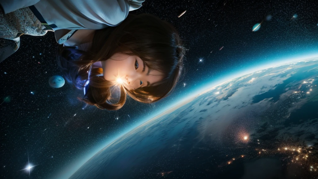 A daughter,Sense of space