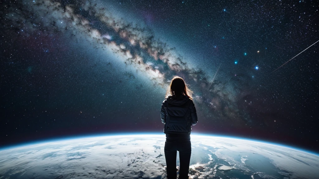 A daughter,Sense of space