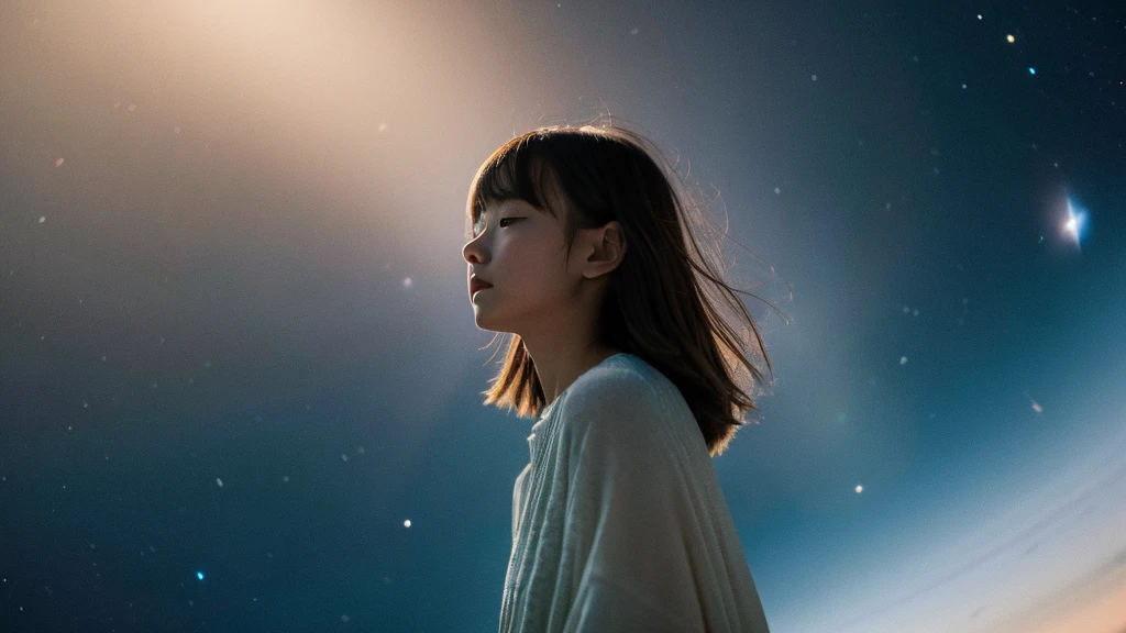 A daughter,Sense of space
