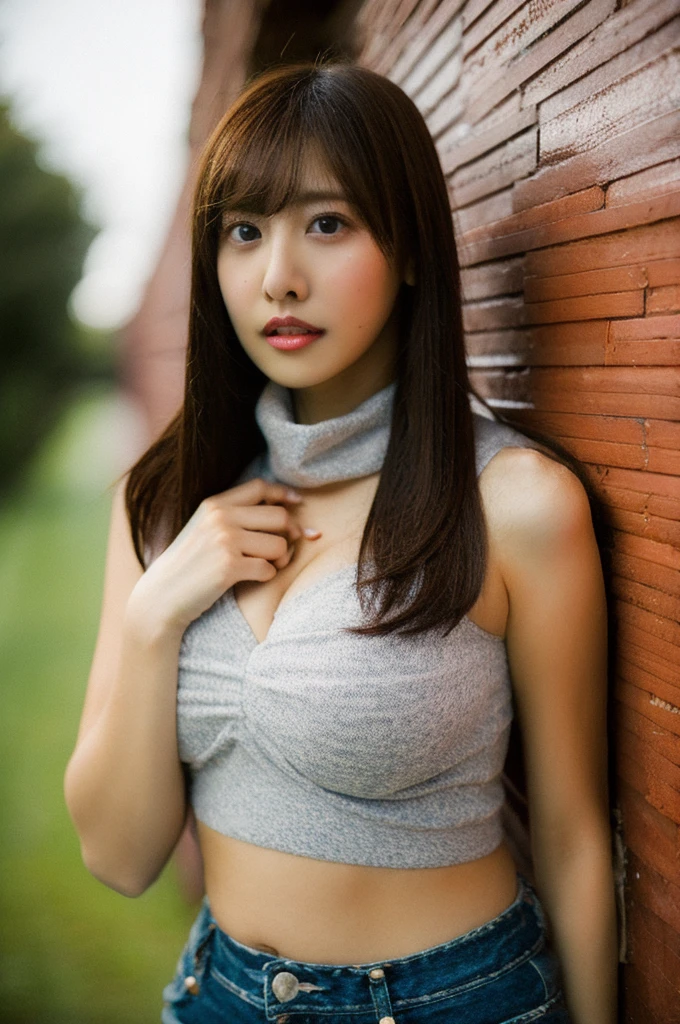 Maiyan Big Breasts Big Tits turtleneck