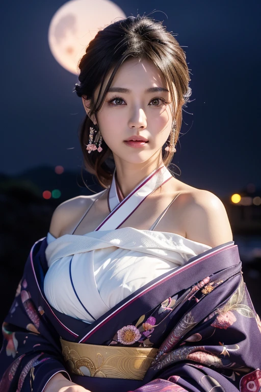 Urzan-6500-v1.1, (RAW Photos:1.2), (Realistic:1.4), (きれいな日本人woman:1.3), (Japanese actress,), (Beauty:1.3), ((night:1.5)), It's dark all around, ((womanの周りは暗くwomanに照明を当てて)), smile:1.2, (((masterpiece))), ((Highest quality)), ((Complex and detailed)), ((Surreal)), An absurd solution, 27 years old, woman, perspective, Very detailed, shape, One Girl, (Large Breasts:1.5, (Big Ass:1.4), Toned body, Small waist, Beautiful details, Long Hair, Brown eyes, (Filmed in an abandoned factory:1.2), (Japanese actress:1.3), (Wearing a sparkling red bodycon dress:1.4), (Clothing that emphasizes the lines of the body), Length is below the knee, Emphasise the cleavage, (Bring your cleavage closer:1.3), (Show your cleavage to the camera:1.5), (Body and face facing the camera:1.4), (Body and face facing forward), Body and face facing the camera, Body facing the camera, Slightly brown hair, (long hair), Detailed Background, Perfect Eyes, Captivating eyes, Shoot from the front, ((Darken the red lipstick:1.4)), I can see a little bit of her panties:1.1