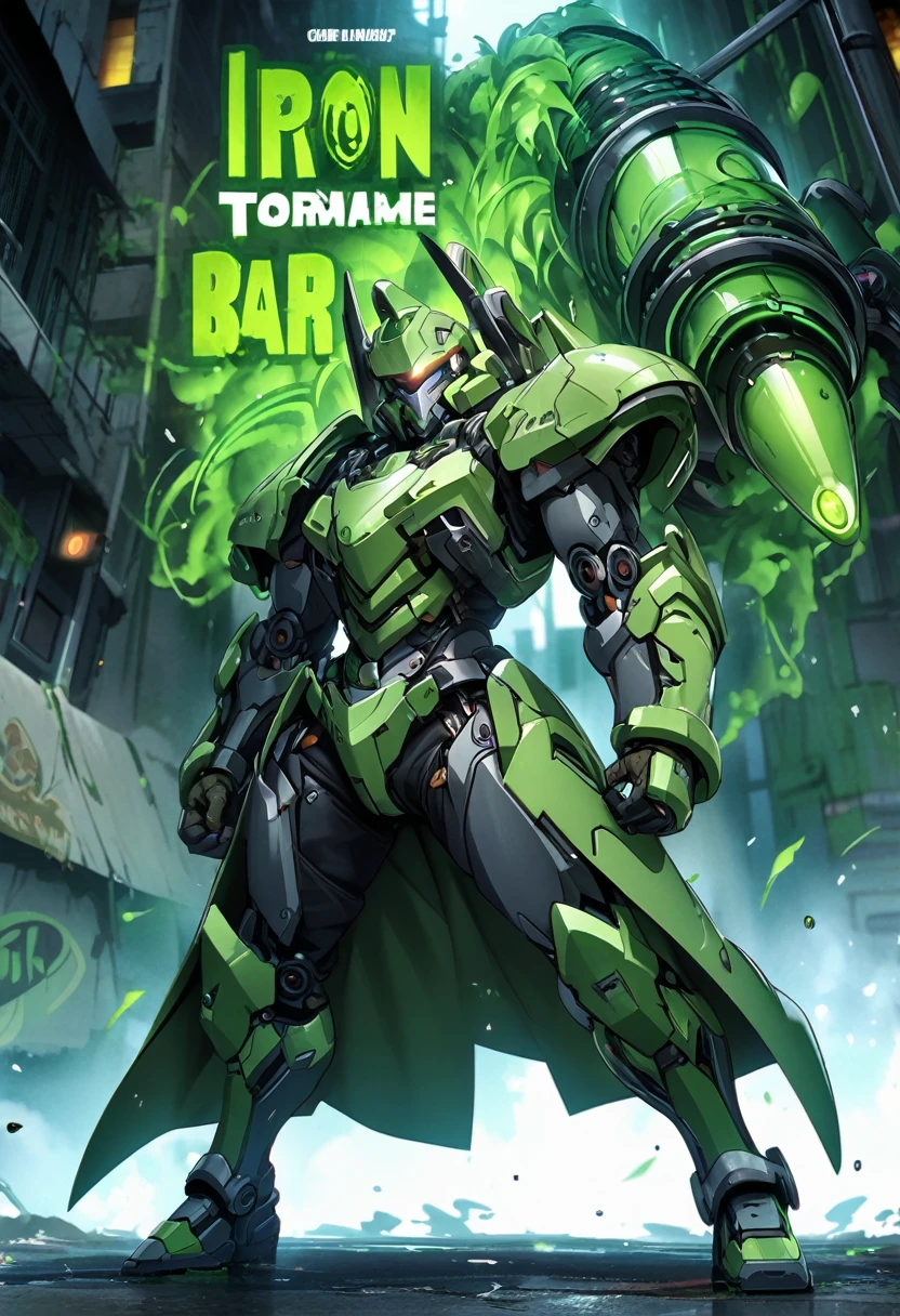 Iron bar、Green tornado