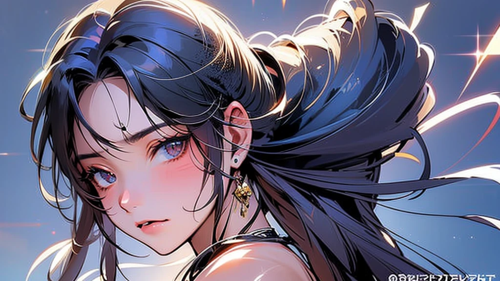 (masterpiece), (Highest quality), (Super detailed), Scaramouche(Wanderers), Cat ear,juvenile,Front view, View your viewers, Upper body,arrive,mysticism