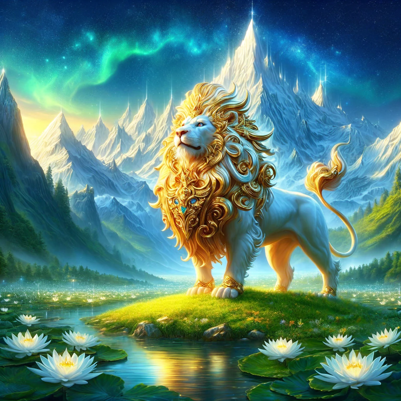 Male, blue eyes, fine gold jewelry. , god god , ,realistically ,Fine golden background. 3-D anime.