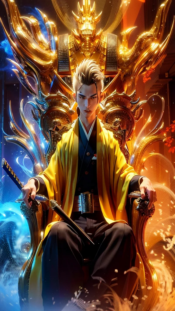 1boy, Japanese male, (male:1.5), grey eyes, slanty eyes, (very short hair:1.3), under_cut, Pompadour, ((formal)), ((suit)), (((handsome, sharp, savage facial features,))), (stout muscular body), (stout physique),
SFW, outdoors, detailed background, Modern metropolis,