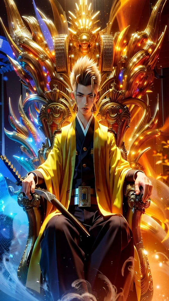 1boy, Japanese male, (male:1.5), grey eyes, slanty eyes, (very short hair:1.3), under_cut, Pompadour, ((formal)), ((suit)), (((handsome, sharp, savage facial features,))), (stout muscular body), (stout physique),
SFW, outdoors, detailed background, Modern metropolis,
