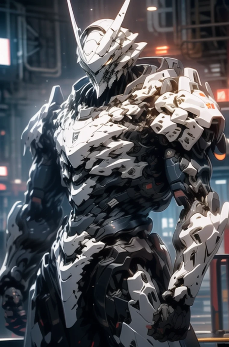 621, armored core , white