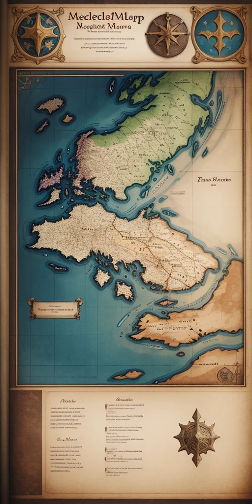 Medieval world map