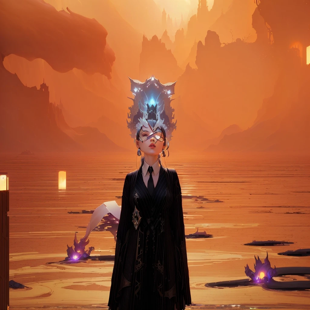 masterpiece, best quality, (Highly detailed CG Unity 8k wallpaper), (best quality), (best illustration), (best shadow), absurd, realistic lighting, (Abyss), beautiful detailed light, Art by PeterMohrBacher,