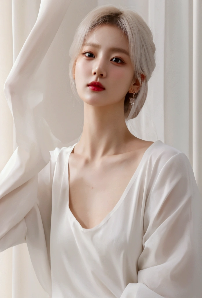 white shirt,1girl,best quality,masterpiece,illustration,an extremely delicate and beautiful,CG,unity,8k wallpaper,Amazing,finely detail,masterpiece,official art,extremely detailed CG unity 8k wallpaper,incredibly absurdres,huge filesize,ultra-detailed,highres,extremely detailed,beautiful detailed girl,light particles,realistic,x-ray,soft light,full frontal, 