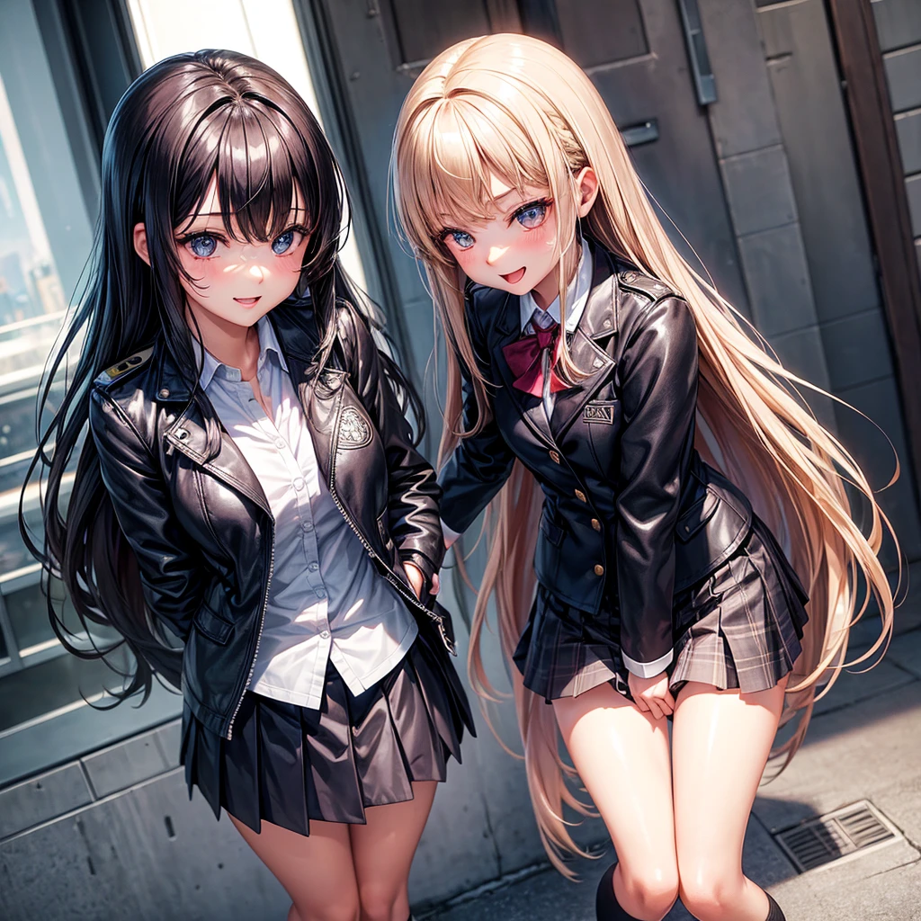 middle School girls,smile,Beautiful girlultiple girls,Angelic beautiful girl,leather jacket,未来のuniform,The best quality to get you horny,perfectionな女の子,Super cute girl,uniform,blazer,cardigan,Long Hair、She has her bangs down,Ultra HD,Young girl,sex,Naughty Girls,Blowjob,Full body image,Absurd,Beautiful girls,Beyond Beautiful Girl,perfection,The room,